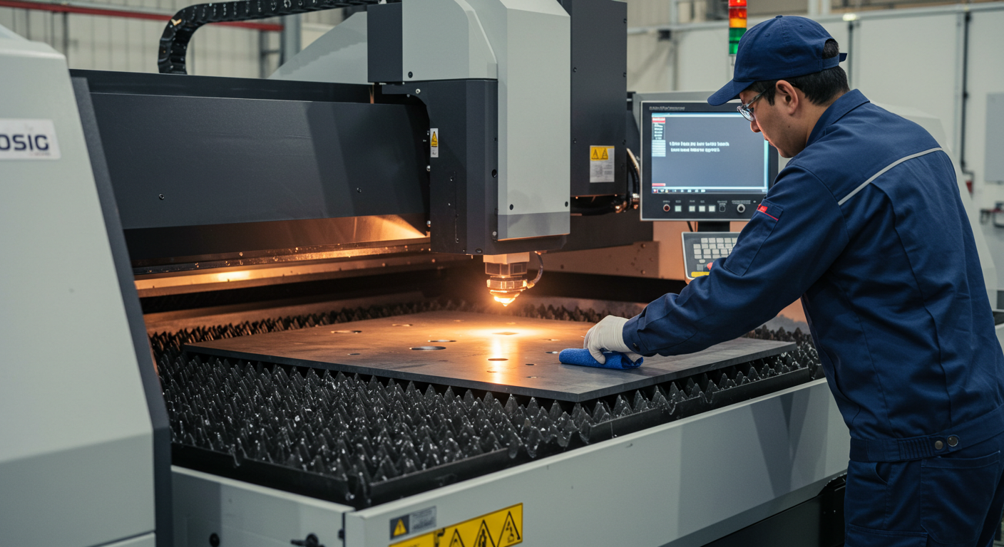 manutenção Preventiva em Máquinas de Corte CNC Laser