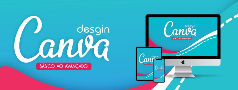 capa curso design canva