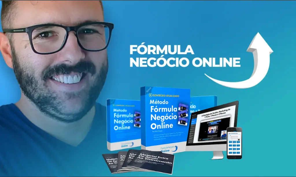 Banner do curso fórmula negócio online