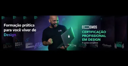 Curso de Design Gráfico Cosmos Com Certificado (Review Completo)