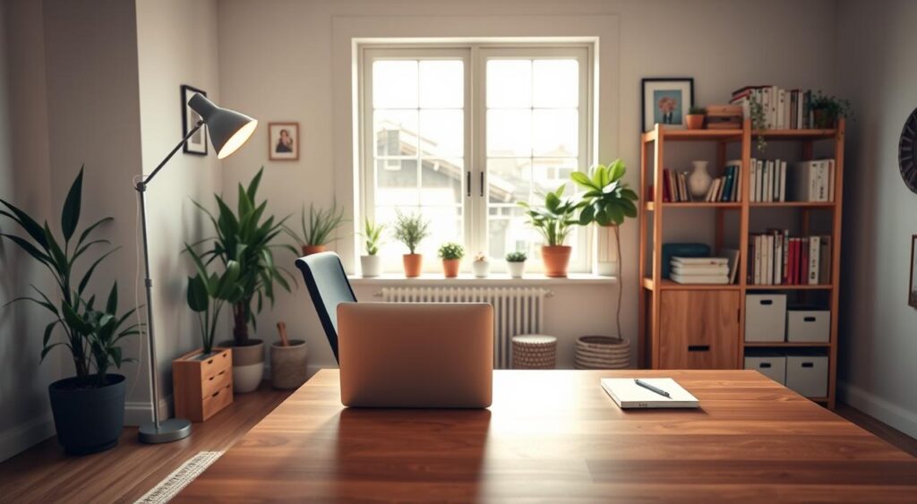 espaço de trabalho produtivo